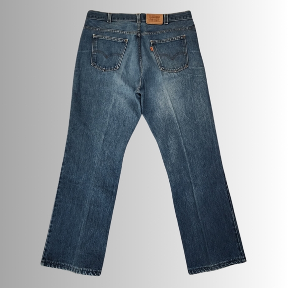 Vintage x “made in Canada” 70s Levi’s Orange Tab No Watch Pocket Blue Jean - Picture 5 of 12